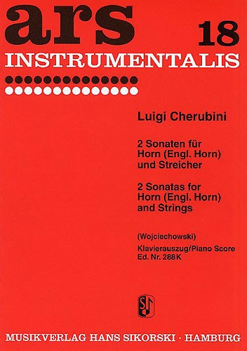 Luigi Cherubini: Two Sonatas For Horn And Strings (Horn/Piano)