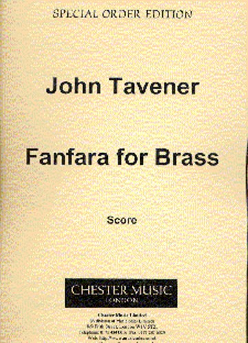 John Tavener: Fanfara For Brass