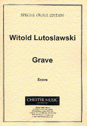 Witold Lutoslawski: Grave
