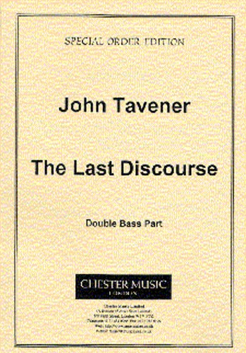 John Tavener: The Last Discourse Double Bass Part
