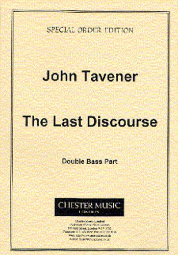 John Tavener: The Last Discourse Double Bass Part