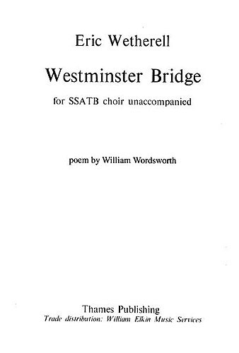 Eric Wetherell: Westminster Bridge