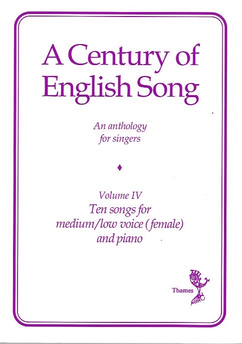 A Century Of English Song Volume IV