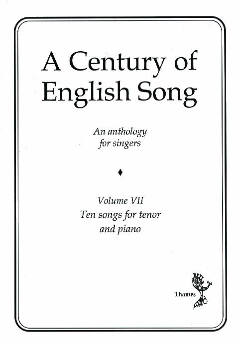 A Century Of English Song - Volume VII