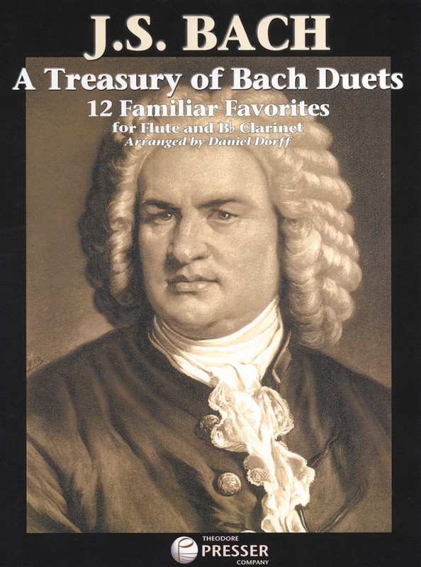 J.S. Bach: A Treasury Of Bach Duets - Flute/B Flat Clarinet
