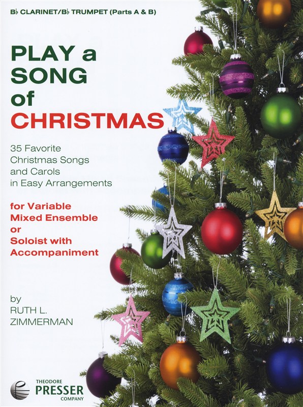 Play A Song Of Christmas - Variable Mixed Ensemble Or Solo With Accompaniment (C