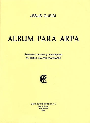 Guridi Album Para Arpa