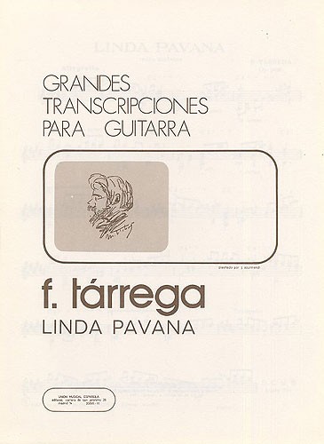 Francisco Tarrega: Linda Pavana Op.post Guitar