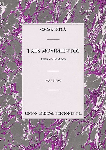 Espla Tres Movimientos Para Piano
