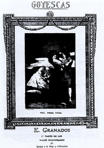 Enrique Granados: Goyescas, Quejas Ola Maja Y El Ruisenor No.4 (Piano Duet)