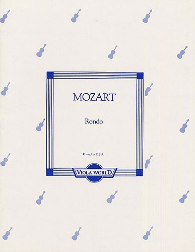 Mozart: Rondo For Viola And Piano