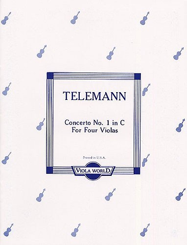 Georg Philipp Telemann: Concerto No.1 In C (4 Violas)