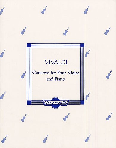 Antonio Vivaldi: Concerto For Four Violas And Piano
