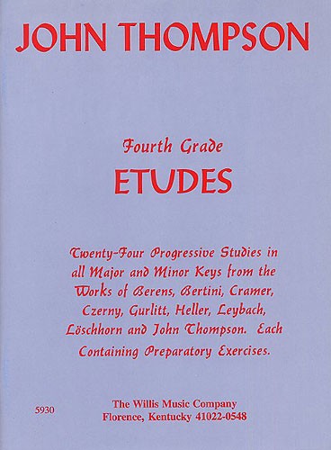 John Thompson's Modern Course For Piano: Fourth Grade Etudes