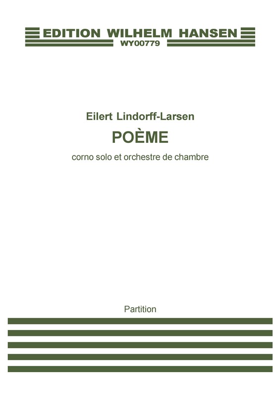 Eilert Lindorff-Larsen Poéme (Score)