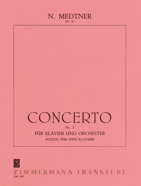 Nikolai Medtner: Piano Concerto No.3 In E Minor Op.60 (2 Piano Score)