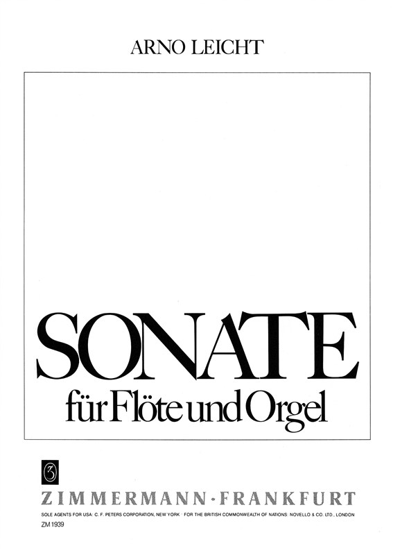 Leicht, A: Sonata