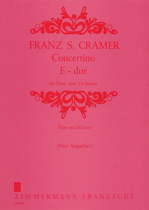 Cramer: Concertino E Major