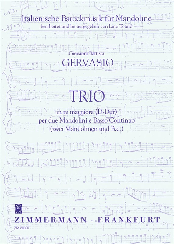 Gervasio: Trio D Major