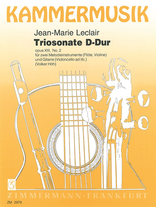 Leclair: Triosonate D Op.13 No.2