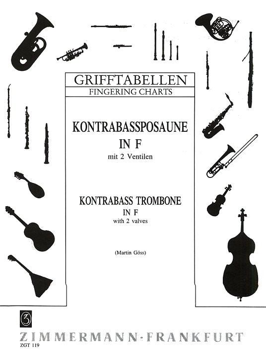 Contrabass Trombone Fingering Chart