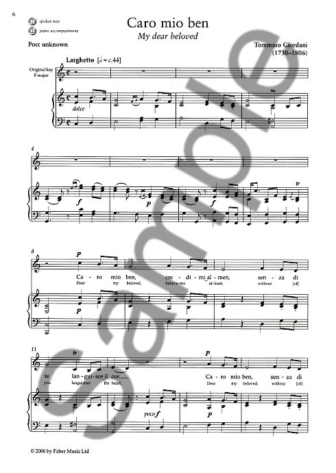 The Language Of Song (Low Voice Elementary)