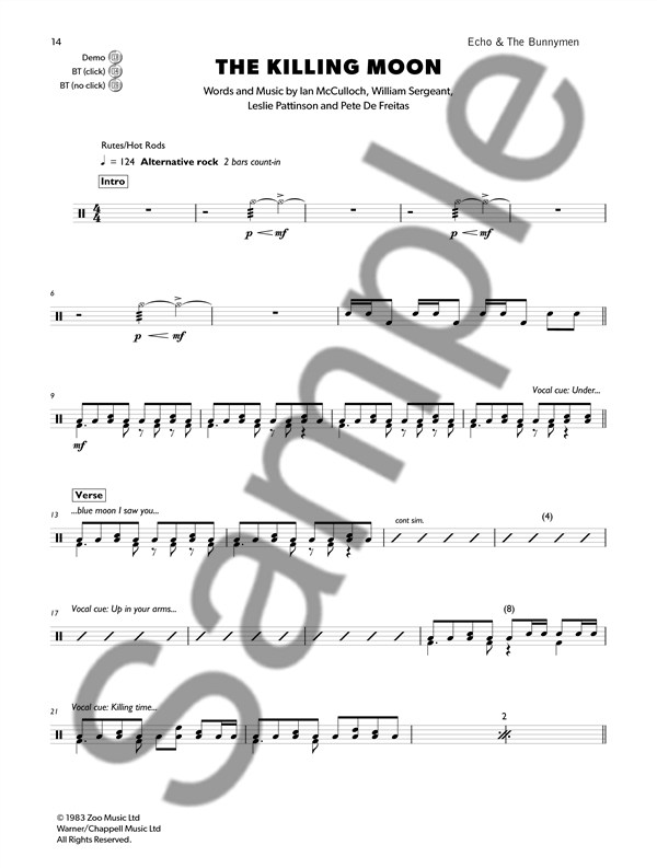 The Faber Graded Rock & Pop Series: Drums Songbook (Grade 2-3)
