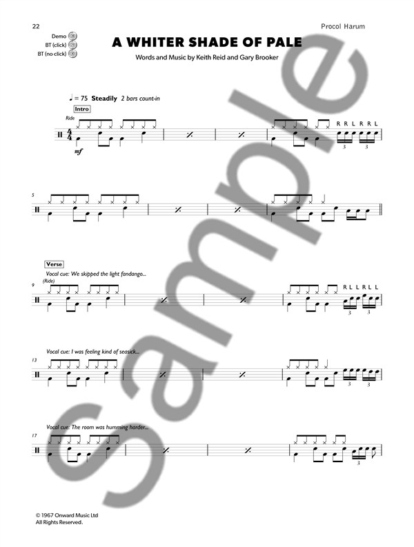 The Faber Graded Rock & Pop Series: Drums Songbook (Grade 2-3)