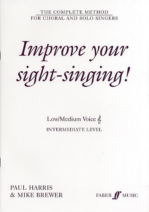 Improve Your Sight-Singing! Intermediate Low/Medium Voice (Treble)