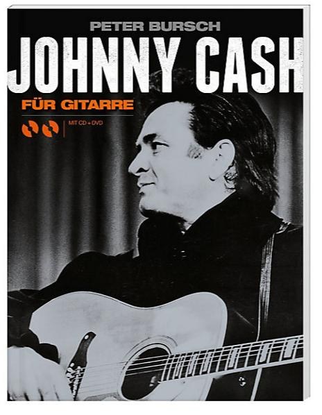 Peter Bursch: Johnny Cash Fr Gitarre (Book/CD/DVD) - German