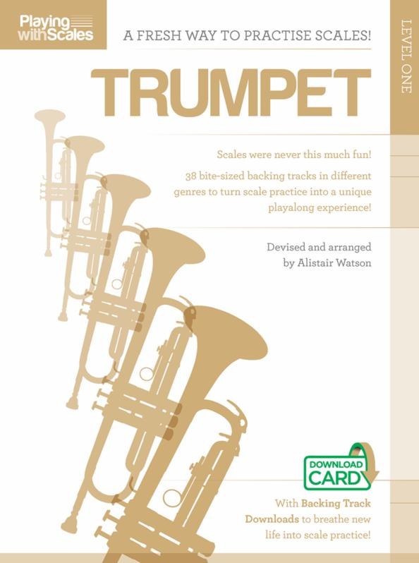 Playing With Scales: Trumpet Level 1 (Book/Download)