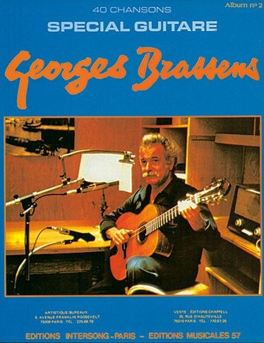 Georges Brassens: Spcial Guitare Album N2 - 40 Chansons