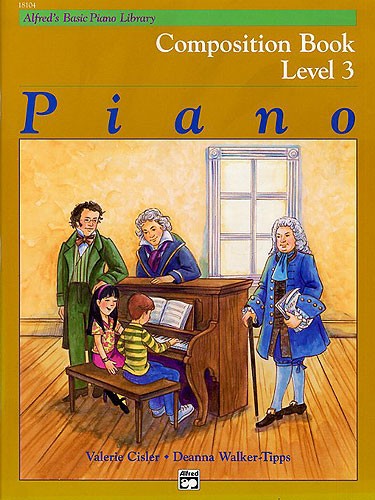 Alfred's Basic Piano Library: Composition Book Level 3