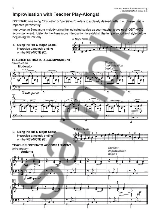 Alfred's Basic Piano Library: Composition Book Level 3