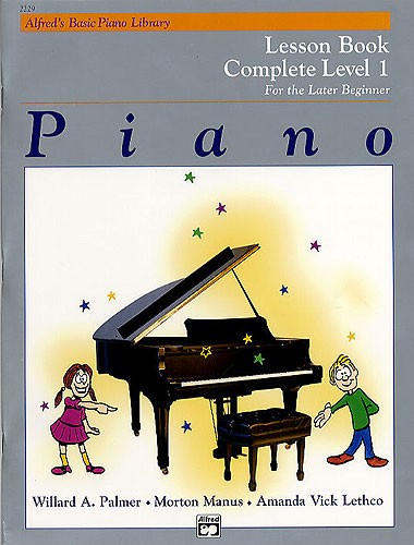 Alfred's Basic Piano Library Lesson Book Complete Level 1