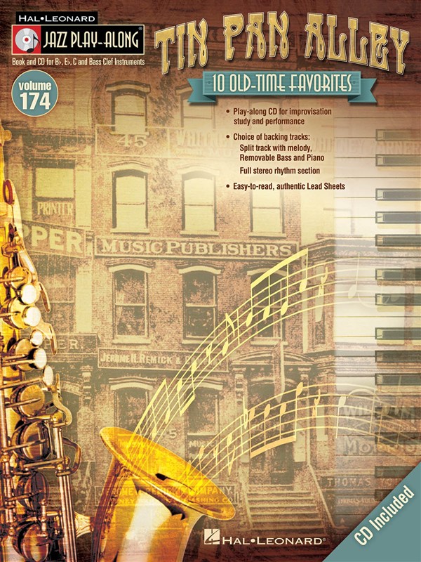 Jazz Play Along: Volume 174 - Tin Pan Alley