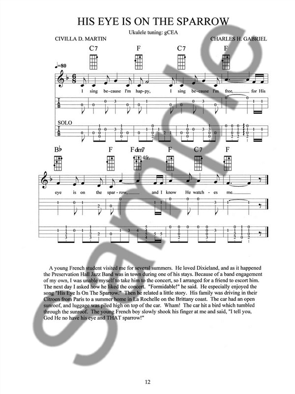 Hallelujah Ukulele: 19 Of The Best And Most Beloved Hymns & Spirituals