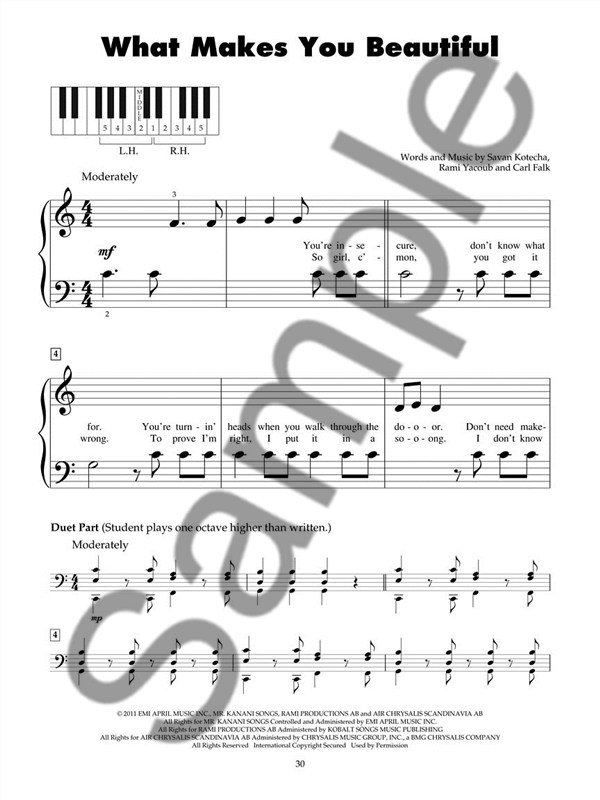Five-Finger Piano: Pop Hits