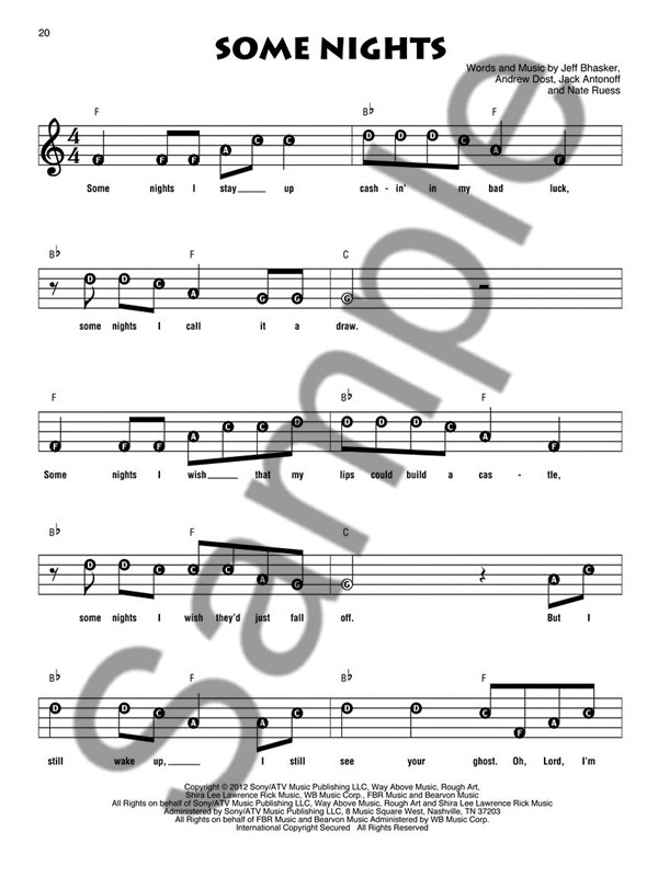 Recorder Fun!: Top Hits - With Easy Instructions & Fingering Chart