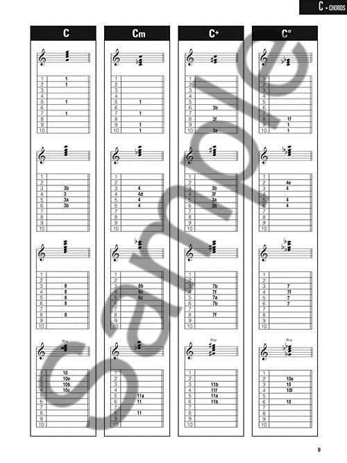 Pedal Steel Guitar Chords & Scales