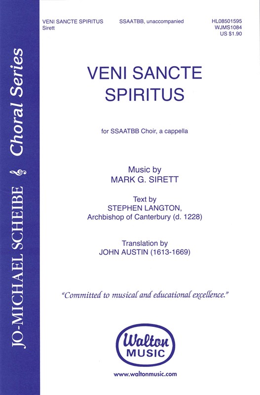 Mark Sirett: Veni, Sancte Spiritus (SSAATBB Choir, A Cappella)