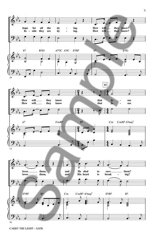 Carry the Light (SATB)