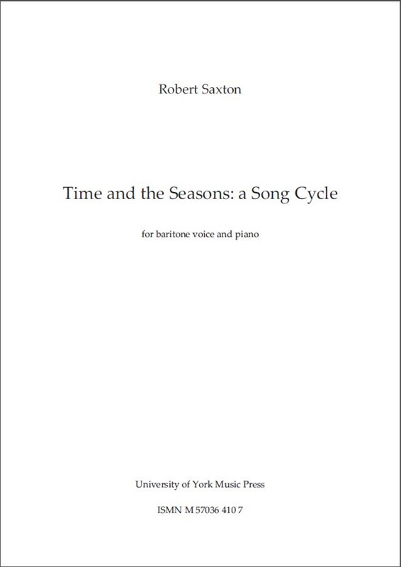 Time And The Seasons: A Song Cycle