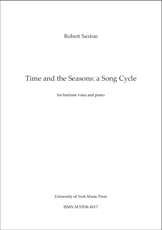 Time And The Seasons: A Song Cycle