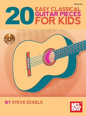 20 Easy Classical Guitar Pieces For Kids (Book/CD Set)