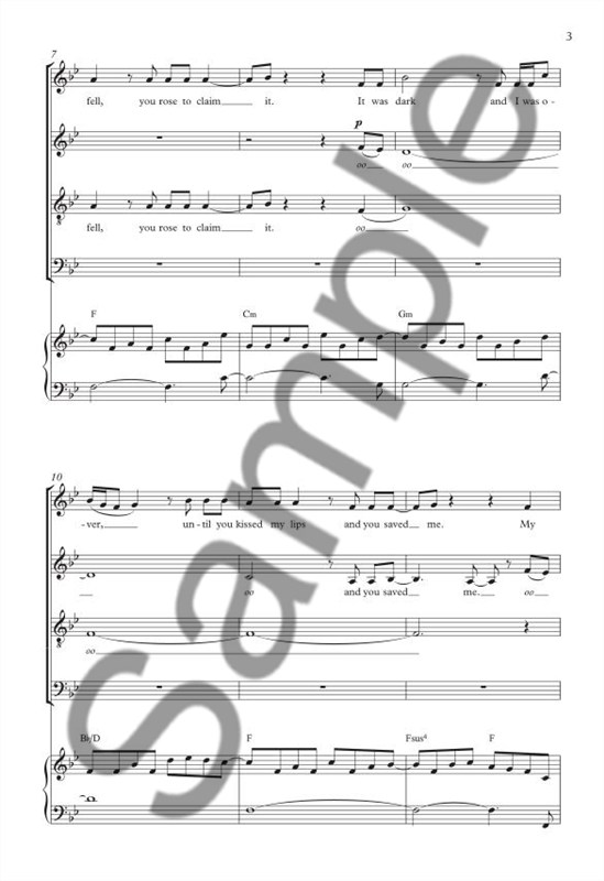 Adele: Set Fire To The Rain (SATB)