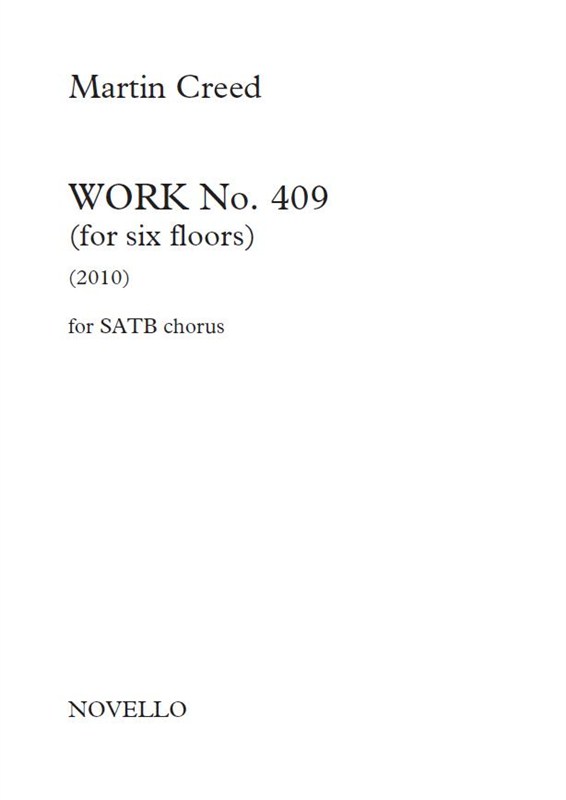 Martin Creed: Work No. 409 (6 Floors)