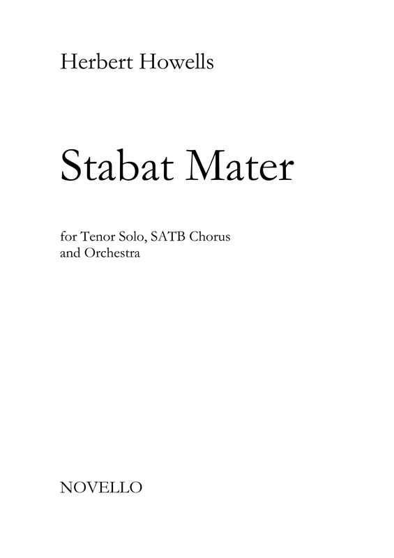 Herbert Howells: Stabat Mater (Full Score)