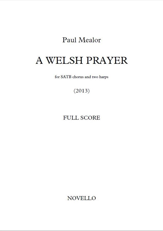 Paul Mealor: A Welsh Prayer (Full Score)