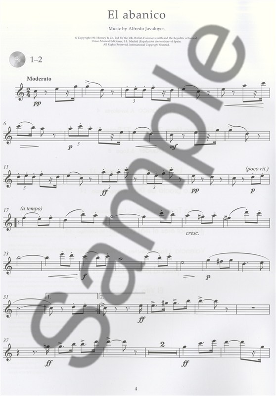 Pasodobles Españoles Para Saxofón